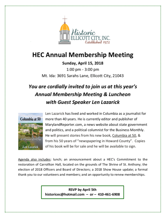 HEC Annual Membership Meeting